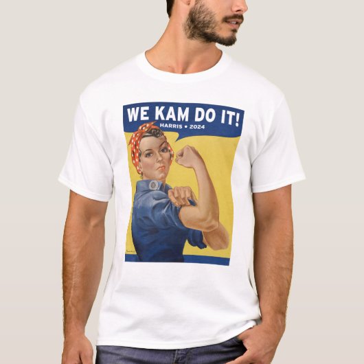 We kunnen het! Harris 2024 T-shirt (Voorkant)
