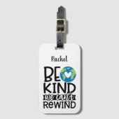 We kunnen het hart van de Aarde niet terugwinden Bagagelabel (Voorkant (verticaal))