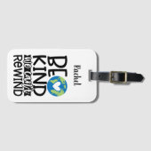 We kunnen het hart van de Aarde niet terugwinden Bagagelabel (Voorkant (horizontaal))