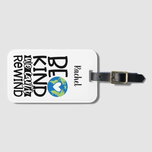 We kunnen het hart van de Aarde niet terugwinden Bagagelabel (Voorkant (horizontaal))