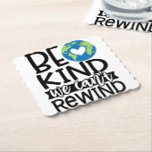 We kunnen het hart van de Aarde niet terugwinden Kartonnen Onderzetters (Gebogen)