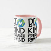 We kunnen het hart van de Aarde niet terugwinden Mok (Voorkant rechts)