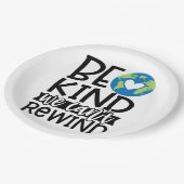 We kunnen het hart van de Aarde niet terugwinden Papieren Bordje (Gekanteld)