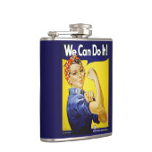 We kunnen het! heupfles (Rechts)