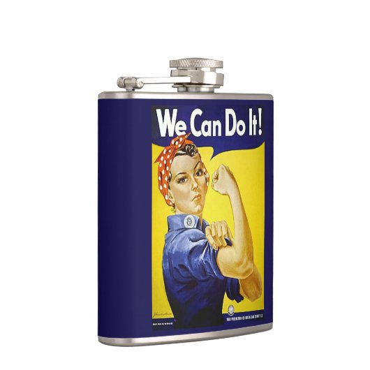 We kunnen het! heupfles (Rechts)