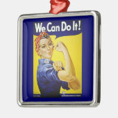 We kunnen het! metalen ornament (Links)