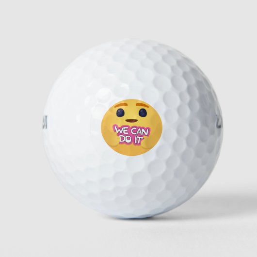 We kunnen het om mojas doen golfballen (Voorkant)