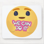 We kunnen het om mojas doen muismat (Voorkant)