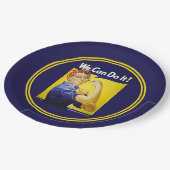 We kunnen het! papieren bordje (Gekanteld)