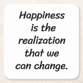 We kunnen het papieren Onderzetter wijzigen