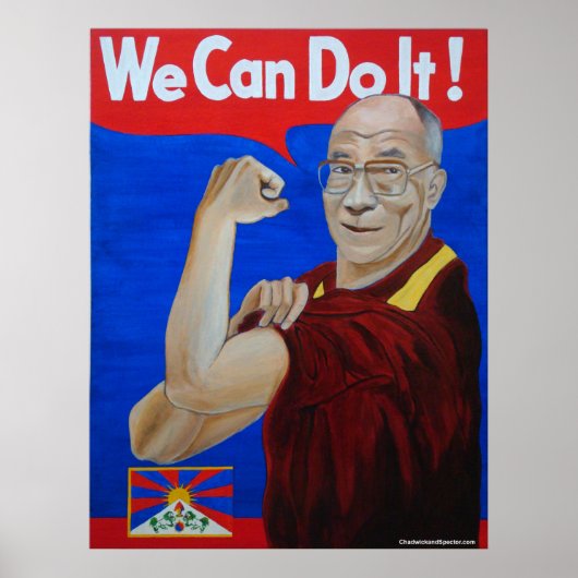 We kunnen het! - Poster Dalai Lama (Voorkant)