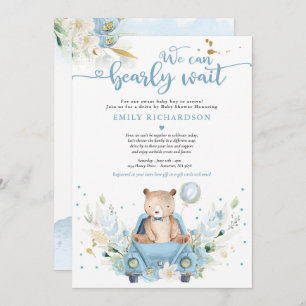 We kunnen het rijden met Teddy Bear tegen Baby sho Kaart