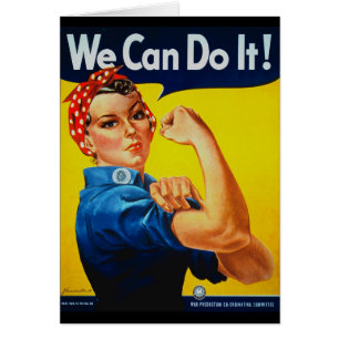 We kunnen het rosie de Riveter