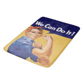 We kunnen het! Rosie de Riveter Badmat (Gekanteld)