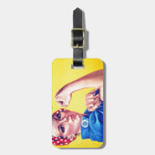 We kunnen het rosie de Riveter Bagagelabel (Voorkant verticaal)