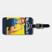 We kunnen het rosie de Riveter Bagagelabel (Voorkant horizontaal)