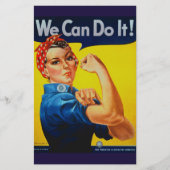We kunnen het rosie de Riveter Briefpapier (Voorkant)