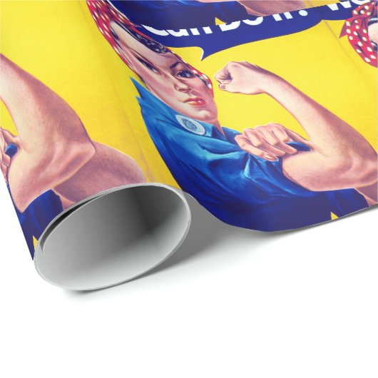 We kunnen het rosie de Riveter Cadeaupapier (Rol Hoek)