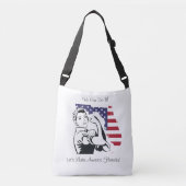 We kunnen het! Rosie De Riveter Crossbody Tas (Voorkant)