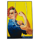 We kunnen het Rosie de Riveter doen Medium Cadeauzakje (Achterkant)