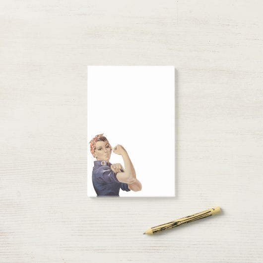 We kunnen het Rosie de Riveter doen Post-it® Notes (Op bureau)