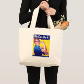 We kunnen het rosie de Riveter Grote Tote Bag (Voorkant (product))