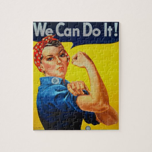 We kunnen het rosie de Riveter Legpuzzel (Verticaal)