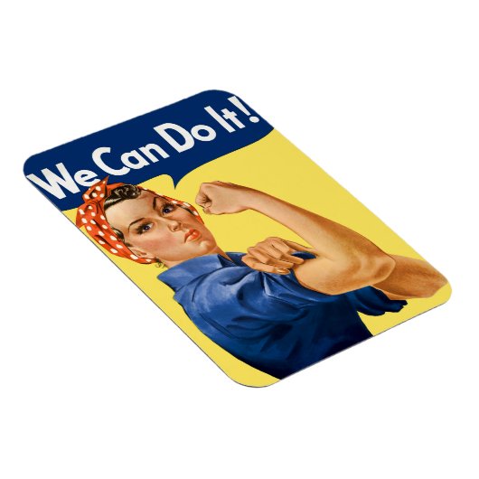 We kunnen het! Rosie de Riveter Magneet (Rechterzijde)