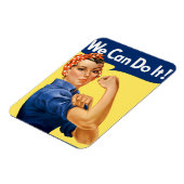 We kunnen het! Rosie de Riveter Magneet (Linkerzijde)