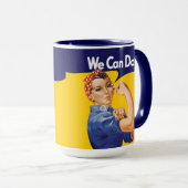 We kunnen het! Rosie de Riveter Mok (Voorkant rechts)