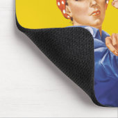 We kunnen het! Rosie de Riveter Muismat (Hoek)
