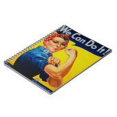 We kunnen het rosie de Riveter Notitieboek (Linkerzijde)