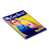 We kunnen het rosie de Riveter Notitieboek (Rechterzijde)
