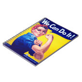 We kunnen het rosie de Riveter Notitieboek (Linkerzijde)