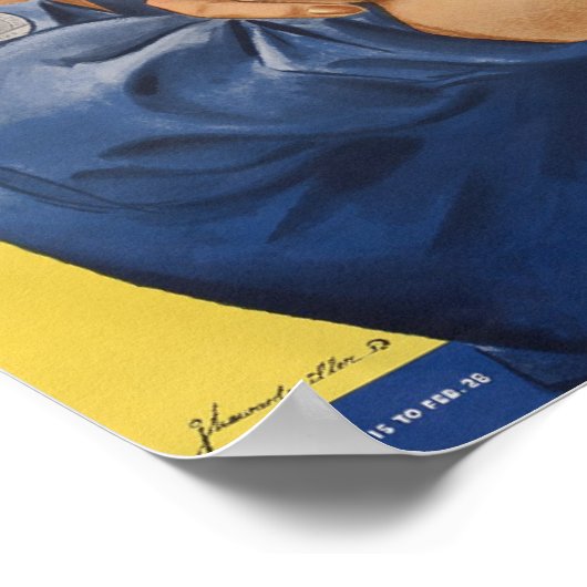 We kunnen het! Rosie de Riveter Poster (Hoek)