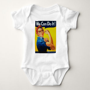 We kunnen het rosie de Riveter Romper