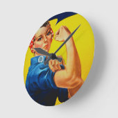 We kunnen het rosie de Riveter Ronde Klok (Hoek)