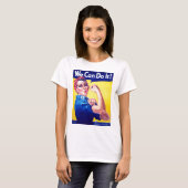 We kunnen het rosie de Riveter T-shirt (Voorkant volledig)