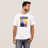 We kunnen het rosie de Riveter T-shirt (Voorkant volledig)