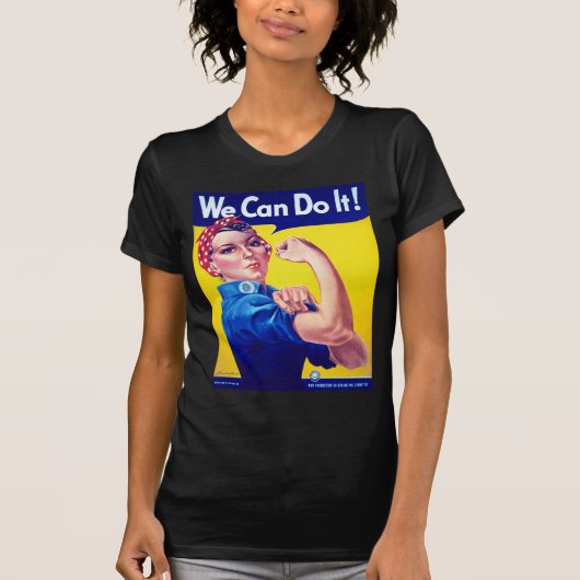 We kunnen het rosie de Riveter T-shirt (Voorkant)
