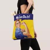 We kunnen het! Rosie de Riveter Tote Bag (Dichtbij)