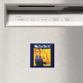 We kunnen het! Rosie de Riveter WW2 Magneet (Insitu (Vaatwasser))