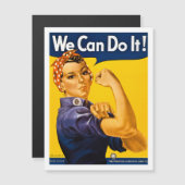 We kunnen het! Rosie de Riveter  WW2 Postca (Voorkant / Achterkant)