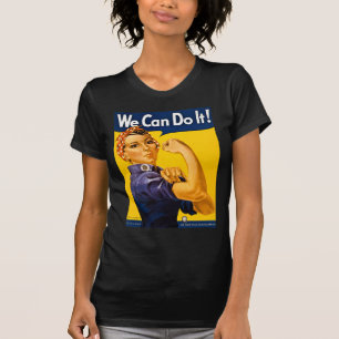 We kunnen het! Rosie de Riveter  WW2 T-shirt