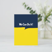 We kunnen het Rosie doen Briefkaart (Staand voorkant)