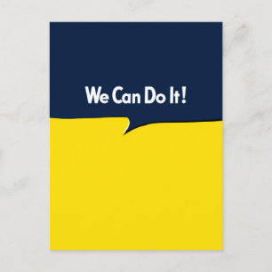 We kunnen het Rosie doen Briefkaart