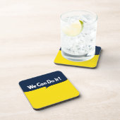 We kunnen het Rosie doen Drankjes Onderzetter (Rechterzijde)