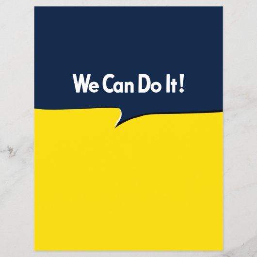 We kunnen het Rosie doen Flyer (Voorkant)