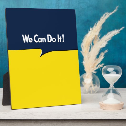 We kunnen het Rosie doen Fotoplaat (Zijkant)