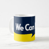 We kunnen het Rosie doen Koffiemok (Voorkant links)